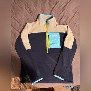 Mens Medium Cotopaxi Abrazo 1/2 zip fleece